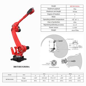 Robot industriel Borunte BRTIRUS3030A à bras ultra-long de 3000 mm, tournevis, charge utile de 30 kg, état neuf, moteur PLC intégré - Product Image 2