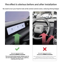 Panel Instrumen ICAR V23 Berkualitas Tinggi untuk Mobil Setir Kanan, Layar Instrumen LCD Definisi Tinggi, Aksesoris