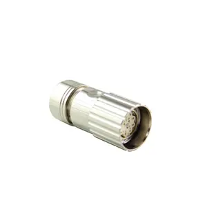 Lieferant Servomotor Stecker und Buchse Stecker Buchse Metall 6 7 9 12 16 17 19-poliger gerader rechtwinkliger m23 12-poliger Stecker