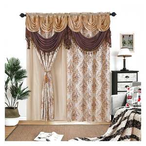 Wholesale New Fashion Polyester Jacquard High Shading Modern Curtains Design Bedroom From China Factory - Product Image 1