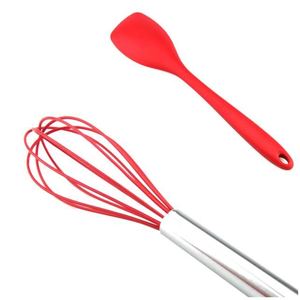 Utensilios de Cocina de Silicona Resistentes al Calor, Seguros y Duraderos, Pinzas para Voltear, Espátula y Cuchara Antiadherentes para Utensilios de Cocina - Product Image 2