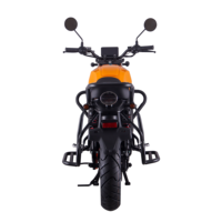 FUNTI Moto électrique rétro à moteur de moyeu haute performance 160 kg 3000 W 72 V 40 Ah, charge rapide, autonomie 80 km
