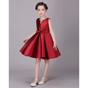 2024 natale fiore rosso festa di compleanno abito fiore bellissimo fiore <span class=keywords><strong>principessa</strong></span> ragazze firmato un pezzo abito da festa - Product Image 2