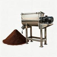 Mélangeur à ruban horizontal automatique en acier inoxydable en forme de U, prix usine, pour le mélange industriel de sel et de sucre, certifié CE ISO, 500L