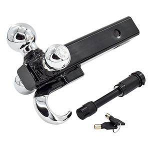 ユニバーサルリカバリートウフック10000 Lbs、ほとんどのピックアップトラック、SUV、バンに対応するクリップ付きの鍛造鋼製トウフック - Product Image 6