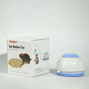 Juguete Interactivo Ecológico para Mascotas, Varita Eléctrica con Plumas, Juguete para Gatos con Carga Inteligente - Product Image 3