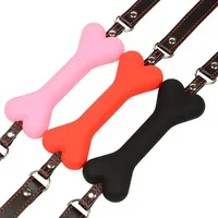 Ball Gag en Latex SM, Jouets Sexuels pour Jeux Orales Érotiques, Couples, Bouchon Buccal, Fétiche, Ball Gag à Bouche Ouverte