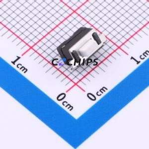 K2-1845SA-D4SW-04 Tactile Switch SMD Switch Single Pole Single Throw Rectangle Button 2.5N Horizontal Mount - Product Image 1