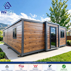 บ้านสำเร็จรูปแบบขยายได้มาตรฐาน AU ขนาด 40 ฟุต 20 ฟุต 1 2 3 4 5 ห้องนอน ห้องน้ำทันสมัย บ้านโมดูลาร์ - Product Image 1