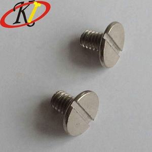 Çin raptiye üretimi Oval düz kafa beşgen sürücü ranza paslanmaz çelik makine vidaları - Product Image 3