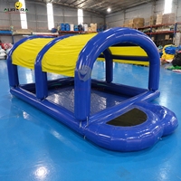Piscine gonflable de natation pour enfants, couverture gonflable avec couverture