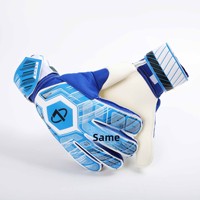 Gants de gardien de but de football populaires pour adultes et enfants, entraînement, logo classique, antidérapants, respirants, avec protection des doigts PACPICK, tailles 5-10