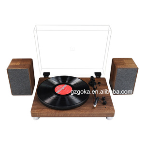 Suitable High Quality 3 Speeds Belt Drive Turntable Blue Tooth <b>Vinyl</b> Records <b>Player</b> with External <b>Speaker</b> - Product Image 1