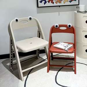 Tabouret de <span class=keywords><strong>chaise</strong></span> pliable en plastique empilable pour enfants avec utilisation à scénarios multiples à bas prix de haute qualité avec coussin alimentaire antidérapant - Product Image 2