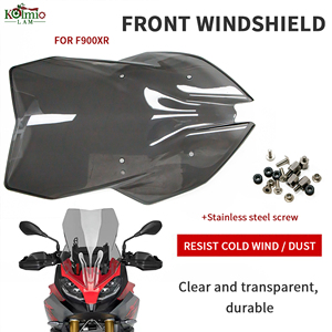 KOLMIO-LAM Pare-brise de moto compatible avec BMW F900XR 2020-2026, <span class=keywords><strong>F</strong></span> <span class=keywords><strong>900</strong></span> <span class=keywords><strong>XR</strong></span> <span class=keywords><strong>2021</strong></span> 2022 2023 2024 2025, déflecteur de vent - Product Image 4