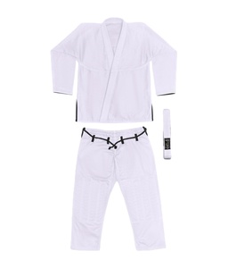 Uniforme de algodón de tejido de perla blanca de alta calidad Jiu Jitsu brasileño Gi personalizado ultra suave para hombres para Karate y Jiu Jitsu - Product Image 1