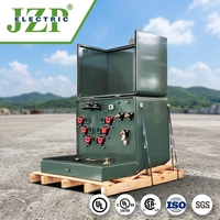 JZP Déploiement Rapide Utilitaire Grade 100-150kVA Monophasé Pad Monté Transformateur Prix Usine pour Alimentation en Zone