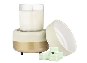 เครื่องอุ่นน้ำหอมสำหรับอุ่นเทียนหอมหรือแว็กซ์เมลท์และทาร์ตเพื่อเพิ่มความสดชื่นให้กับห้อง - Product Image 2