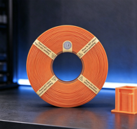 Filamento de Impresión 3D Original de Bambú ABS, Recarga de 1.75 mm, 1 kg, Resistente, Duradero, Resistente a Altas Temperaturas y Congelación, Reconocimiento Automático RFID
