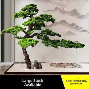 Árbol <span class=keywords><strong>de</strong></span> Pino Artificial Grande <span class=keywords><strong>de</strong></span> Tamaño Personalizado, Bonsái Artificial para Interiores, Decoración <span class=keywords><strong>de</strong></span> Jardines <span class=keywords><strong>de</strong></span> Hoteles y Paisajismo Exterior - Product Image 4