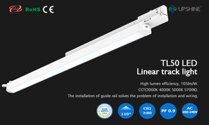 Luz lineal LED para riel, CCT intercambiable, 2835 SMD, alta eficiencia lumínica, 105lm/w - Product Image 2