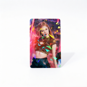 Tarjetas Fotográficas Personalizadas de <span class=keywords><strong>Kpop</strong></span>, Doble Cara, Laminadas Brillantes, Papel Holográfico, Tarjetas de Anime Coleccionables - Product Image 3