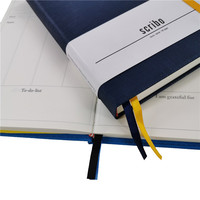 A5 Leinen Hardcover Tagebuch Stoff Hardcover Geschenk Journal Logo Gedruckt Custom Design Notebook