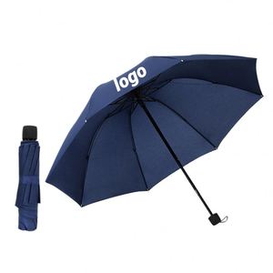 Parapluies promotionnels pliables de haute qualité en gros pour cadeaux d'affaires et publicité avec livraison rapide - Product Image 1