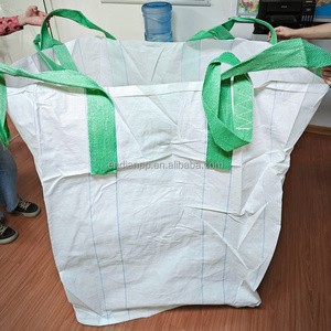 <span class=keywords><strong>Saco</strong></span> Grande de 1 Tonelada FIBC de Polipropileno Tejido, 1000 kg, con Faldón de Llenado Superior y Boquilla de Descarga Inferior, Factor de Seguridad 5:1 - Product Image 1