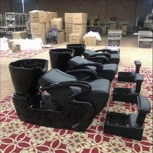 2025 Sober Factory Direct Sales of New Semi-lying Shampoo Bed Luxury <b>Hair</b> Salon Special Shampoo Bed High-end - Product Image 6