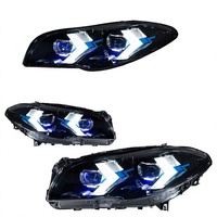 2011-2017 pour Série 5 F10 – Phares modifiés style flèche avec feux de jour LED et clignotants – Compatible OLIVER 12V