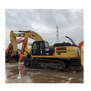 Escavatore Cat 336 personalizzato in fabbrica con braccio telescopico da 26 m e benna a pinza da 2 m³ per operazioni in metropolitana e pozzi profondi - Product Image 1