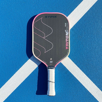 Raquette de badminton professionnelle SYPIK AVATAR 16mm en fibre de carbone T700 avec protection de bord en EVA, noyau en mousse MPP, légère, pour compétition USAPA et divertissement