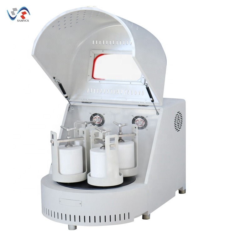 Samy SQM-16L профессиональная полукруглая высококлассная лабораторная Планетарная шаровая мельница большого объема из нержавеющей стали шлифовальные банки