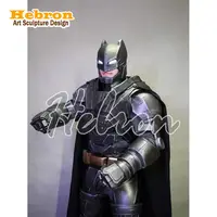 Disfraz de Halloween de iron Man para hombre, traje de robot personalizado real, traje de cosplay de Batman para adulto
