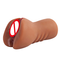 Realistischer Männlicher Masturbator Weiche TPE-Taschenmuschi für Männer Manueller Stroker mit Saugnapf Sexspielzeug für Männer Erwachsenenprodukt