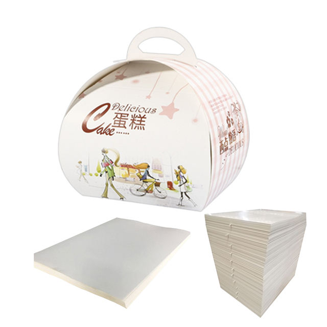 วัตถุดิบกระดาษทำกล่องเค้ก 2