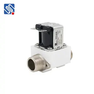 MEISHUO FPD360E المغناطيسي الشرفة solenoide 1/2 12v الغذاء الصف 110v dc 240v صمام مياه ملف لولبي ل الشمسية المياه صمام