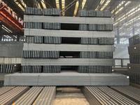 Poutre en H en acier galvanisé Q235B laminé à chaud poteau de clôture structurel soudé à chaud pour la construction norme ASTM à bas prix
