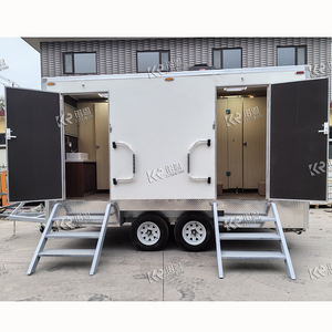 Remorque Sanitaire Mobile Climatisée Double Cabine Luxe pour Événements - Product Image 6