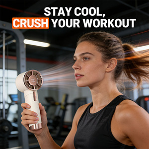 พัดลมมือถือ พัดลมโซลาร์ พัดลมมินิแบบชาร์จไฟได้ พัดลมตั้งโต๊ะ พัดลมเพดาน พร้อมไฟ - Product Image 4