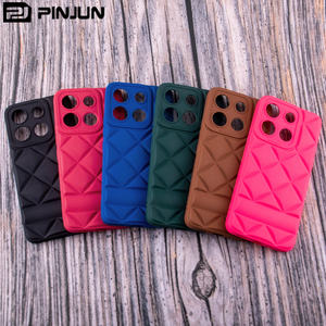 Gel de caoutchouc antichoc 3D prismatique diamant tpu couverture arrière coque de téléphone pour iphone 15 14 plus 13 12 11 x/xs xr <span class=keywords><strong>pro</strong></span> <span class=keywords><strong>max</strong></span> - Product Image 1