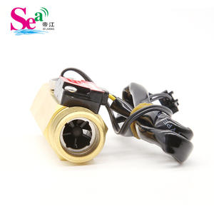 Medidor de Flujo de Agua de Efecto Hall de Latón de 4 Puntos B4 con Medición de Temperatura, Interruptor de Flujo, Piezas de Calentador de Agua de Turbina - Product Image 2