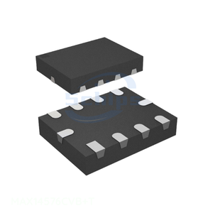 Componentes Electrónicos de Gestión de Energía (PMIC), Pedido Único, 10 XFQFN en Existencia, Detector de Carga USB IC 10UTQFN MAX14576CVB+T - Product Image 1