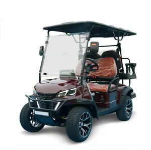 4 Person 4-seat Electric Danaga Kawasaki 6 2 Seats Forge-g6 2 Golf Carts Electric Golf Car With Bag Holder