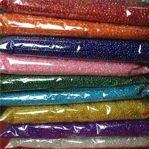 Offre Spéciale de gros 2mm 3mm 4mm perles de rocaille en verre bon marché fabriqués en Chine en vrac