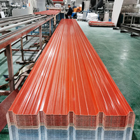 Tôle de toiture trapézoïdale en PVC résistant aux chocs Farmhouse 5,8 m