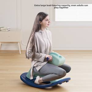 Caballo balancín de plástico para niños, regalo de primer cumpleaños para bebés, juguete de montar de doble uso, animales de juguete para montar - Product Image 2