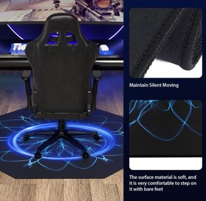 <span class=keywords><strong>Tapis</strong></span> de <span class=keywords><strong>sol</strong></span> pour chaise de jeu en caoutchouc en gros, 4 mm d'épaisseur, antidérapant, personnalisable en stock, logo personnalisé - Product Image 3