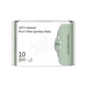 Siêu mỏng OEM nữ vệ sinh Pad Khăn ăn siêu thấm và bông thoáng khí thành phần thảo dược - Product Image 1